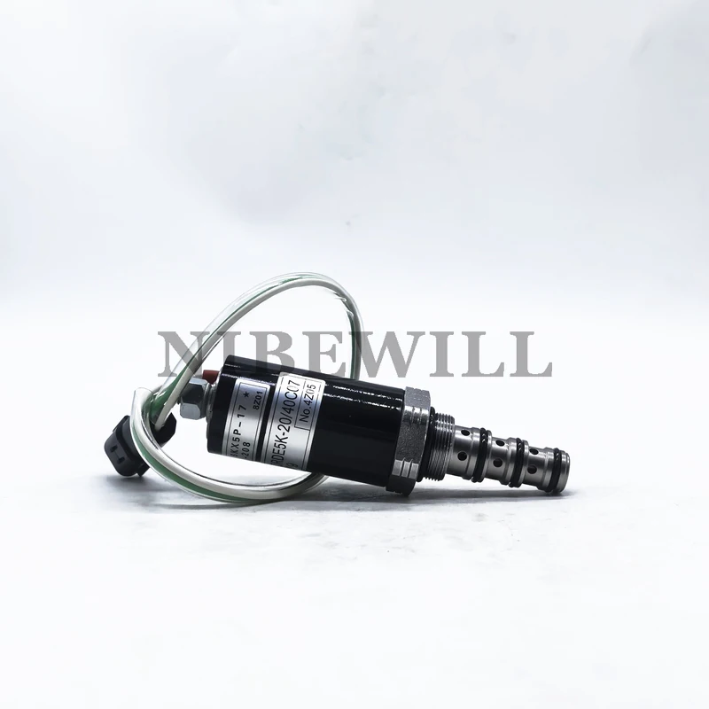 Engineering machinery parts for Hyundai R215-7 R225-7 Excavator solenoid valve KDRDE5K-20-40C07-109