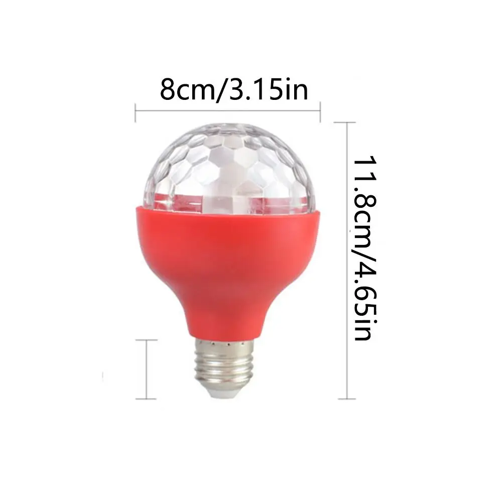 E27 Spring Festival Projector Lamp Chinese Character Energy Saving Fu Character New Year Lantern Easy Installation