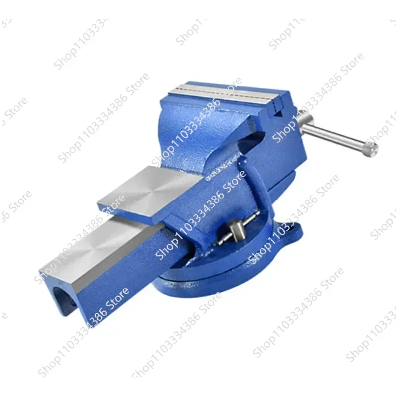 Small New Heavy 4 Inch Industrial-grade Auto Repair Flat-nose Pliers, Small Household High-hardness Vise, Heavy-duty Rotary Benc