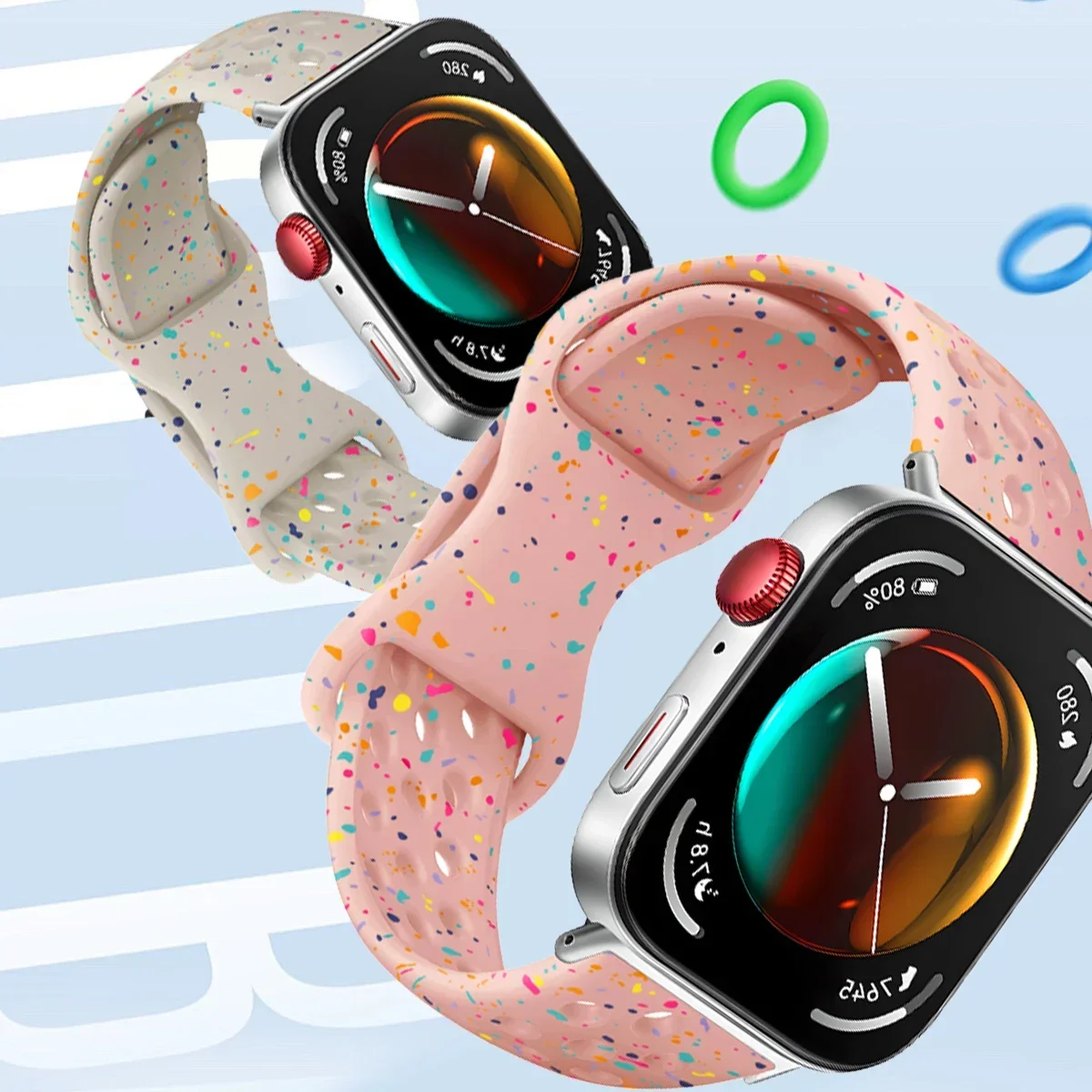Silikonarmband für Huawei Watch Fit 5Pro 4Pro, weiches Sport-Armband für Huawei Watch Fit 5 4 Fit 3, Armband-Zubehör – Detail 15