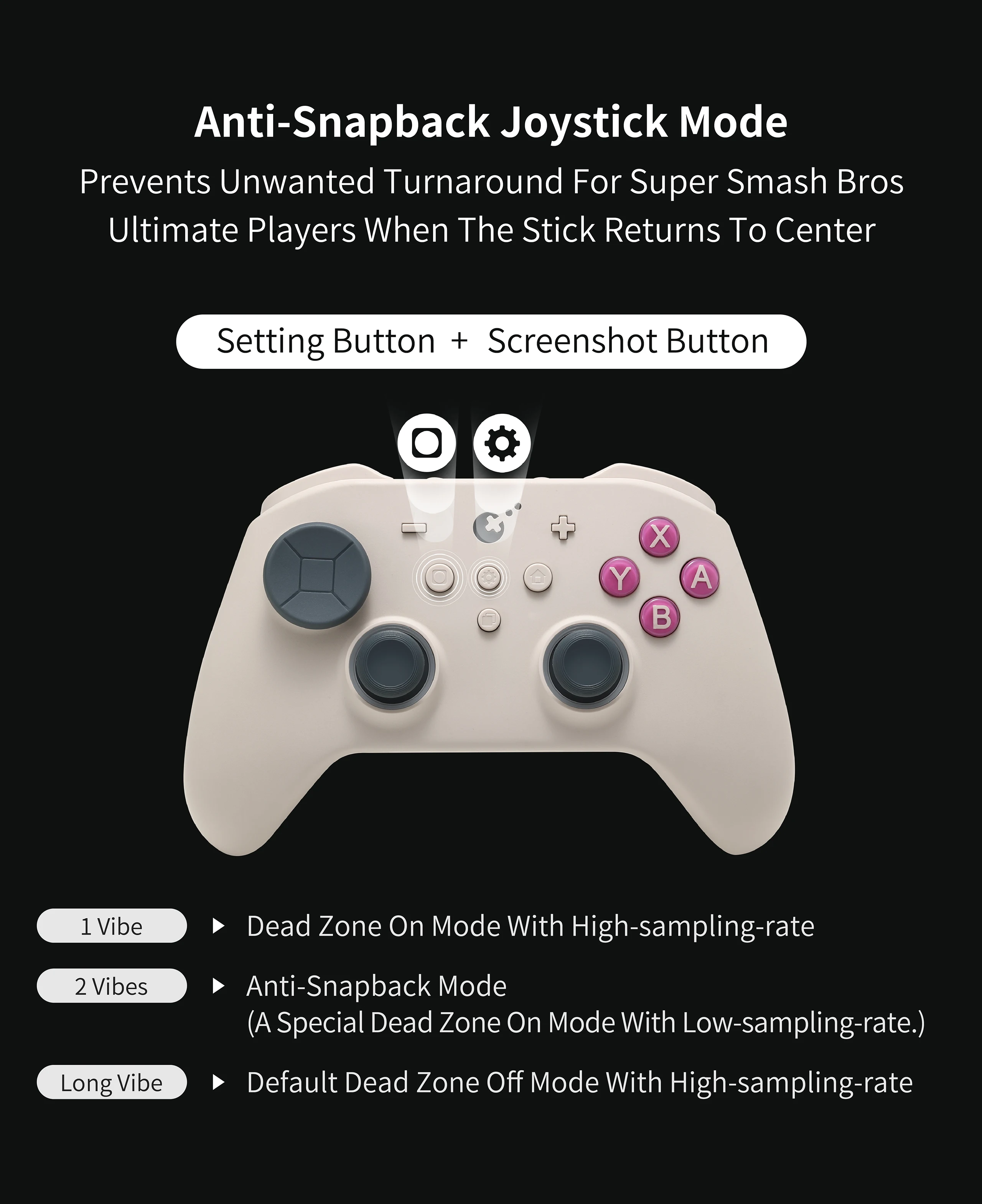 GuliKit Bluetooth Gamepad TT Max/PRO Kabelloser Controller mit TMR Joysticks & Trigger-Gamepad für Windows/Nintendo Switch 2 – Detail 8