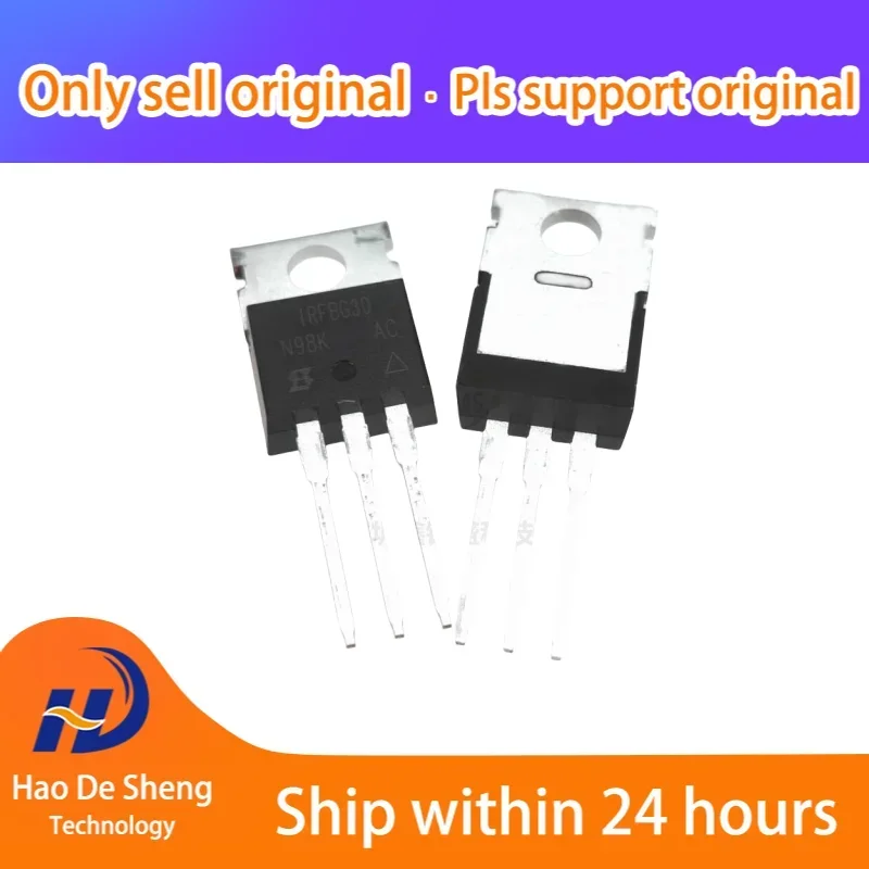

10pcs/LOT IRFBG30PBF IRFBG30 TO-220 New and Original