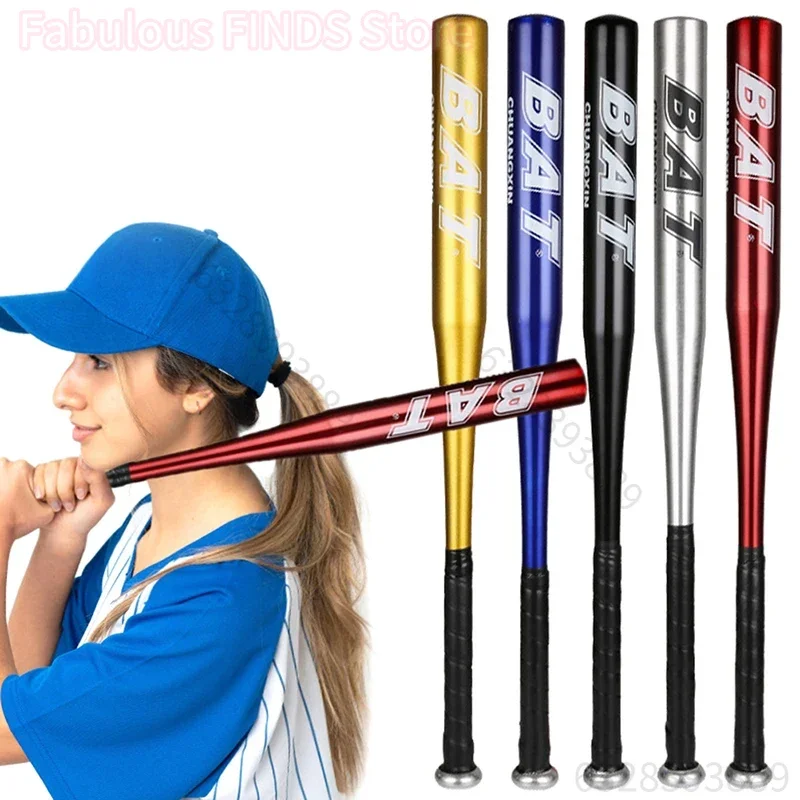 51cm Sports de plein air formation en alliage d'aluminium épais batte de Baseball jeunesse usage domestique batte de Baseball défense Portable auto-défense