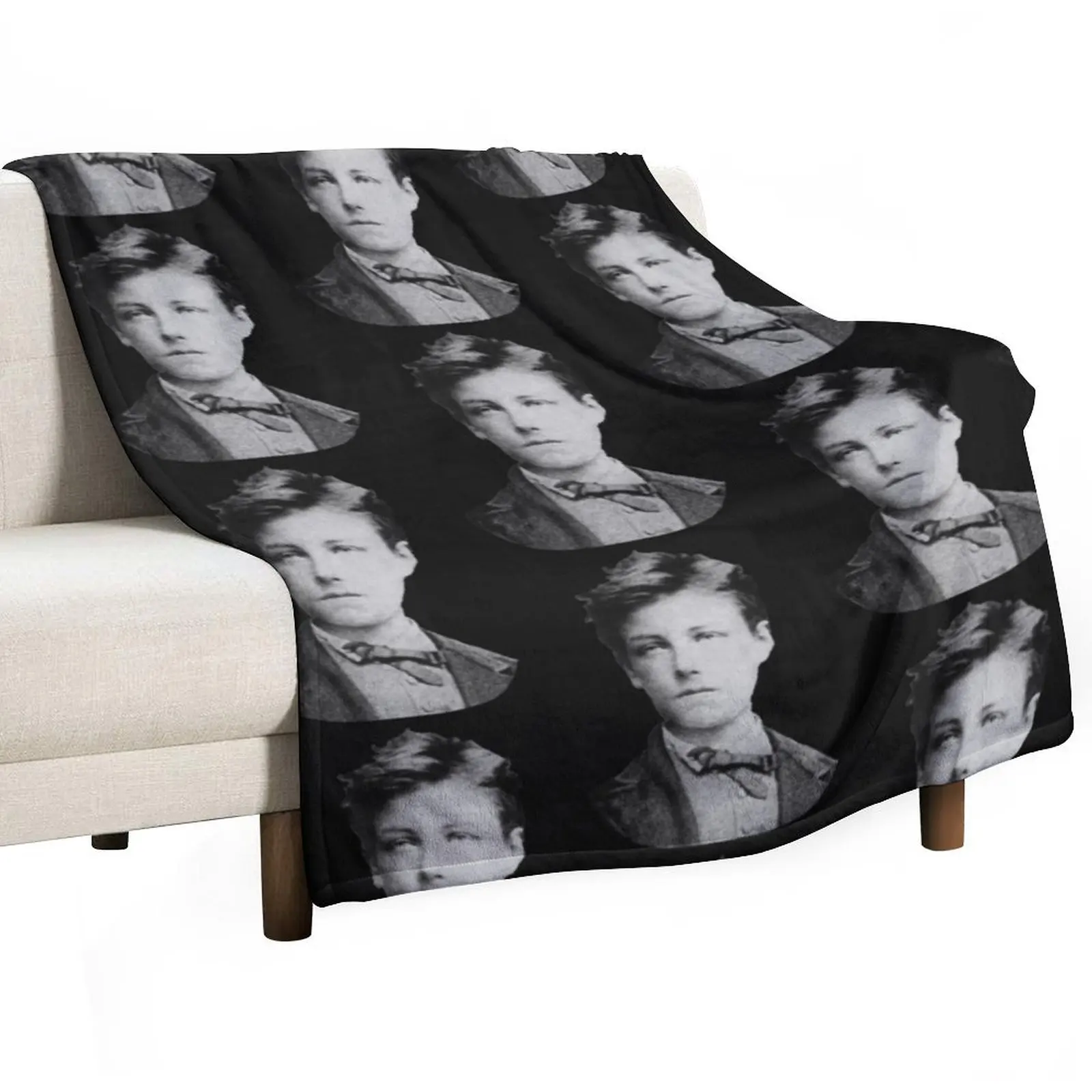 

Arthur Rimbaud Throw Blanket Decoratives Heavy heavy to sleep Comforter Blankets