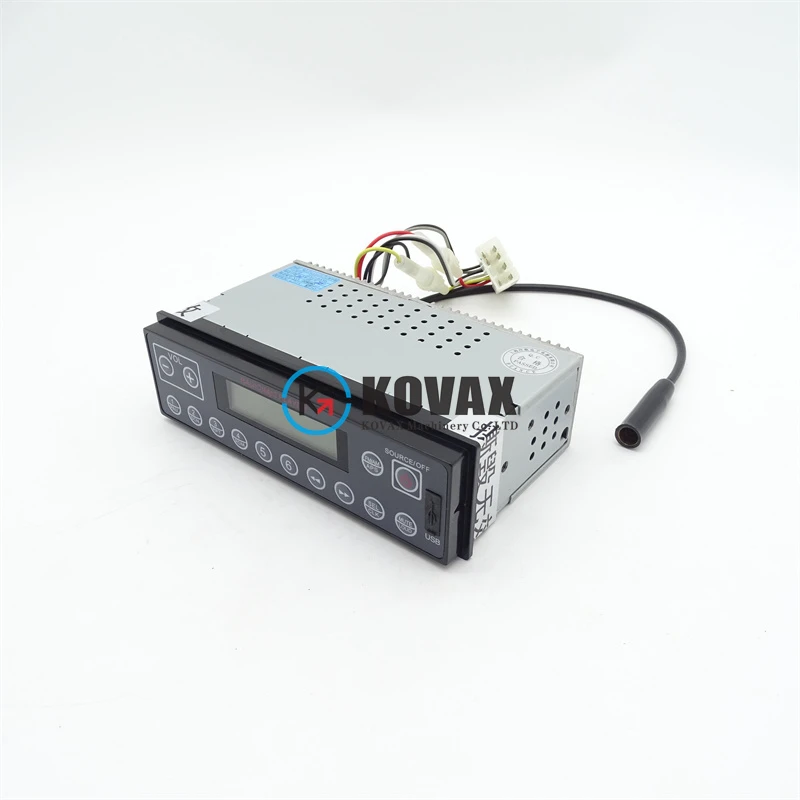 For   High Quality Diesel Engine Parts Excavator Music Switch Radio