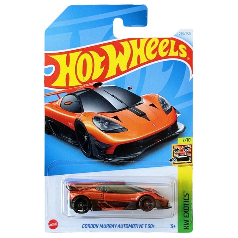 Hot Wheels 2024P Dodge Charger Toyota Supra Gordon Murray Tesla Model S Plaid Chevy Impala 1/64 Diecast Vehicle Model Toy C4982