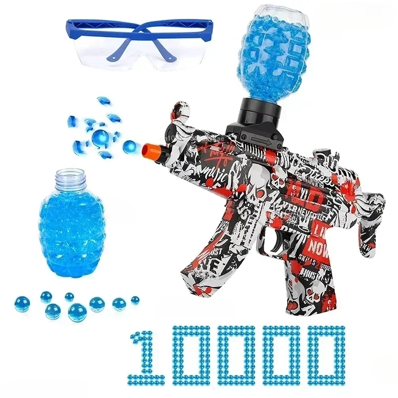 Electric Gel Gun Kids Toys, Water Balloons, Airbrush Guns, CS Combat, Outdoor Games, Airsoft Fake gun Toys, AK-47