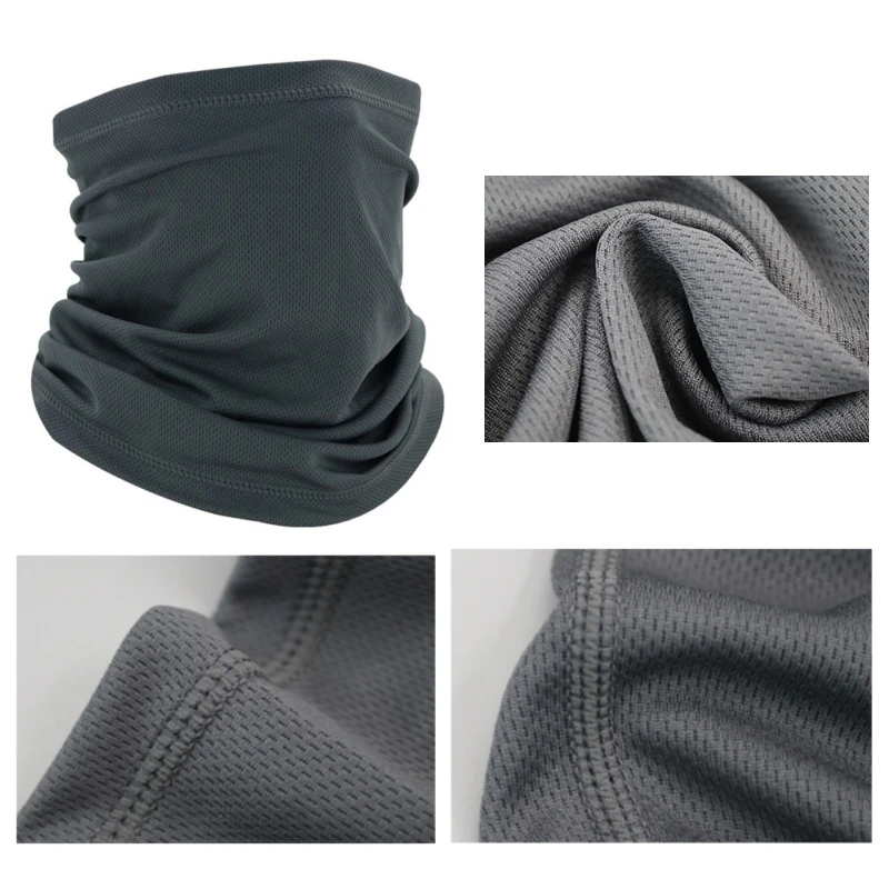 Outdoor Sport Bandana Magic Scarf Neck Warmer Tube UV Protection Bike Cycling Hiking Scarves Fishing Windproof Face Mask for Men