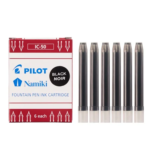 Imagen 2 del producto Original Pilot IC-50 ic50 ic 50 cartuchos de tinta bolsa de tinta FP-50r 78g negro blu rojo 3 colores