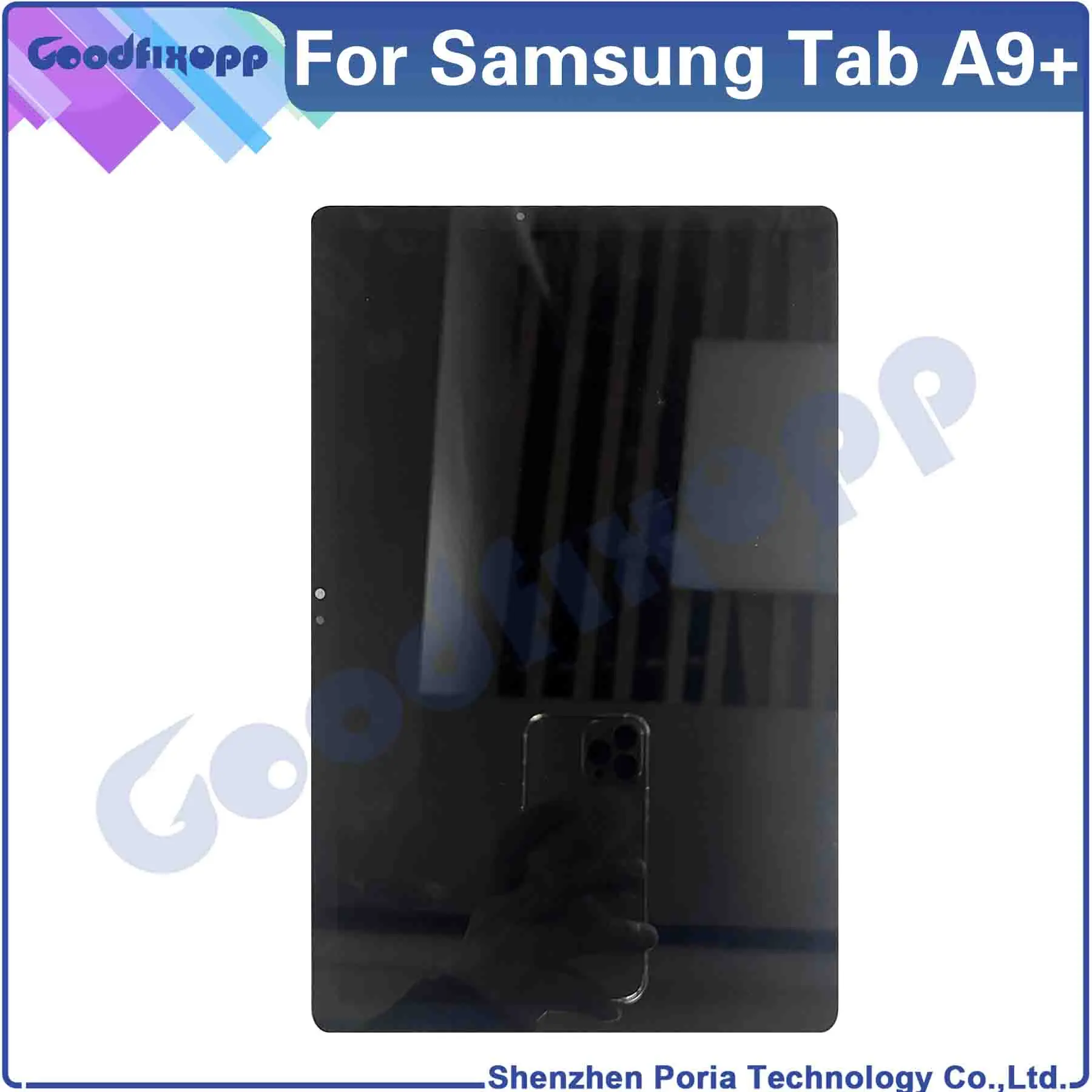 For Samsung Galaxy Tab A9+ A9 Plus SM-X210 SM-X215 X210 X215 LCD Display Touch Screen Digitizer Assembly Repair Replacement