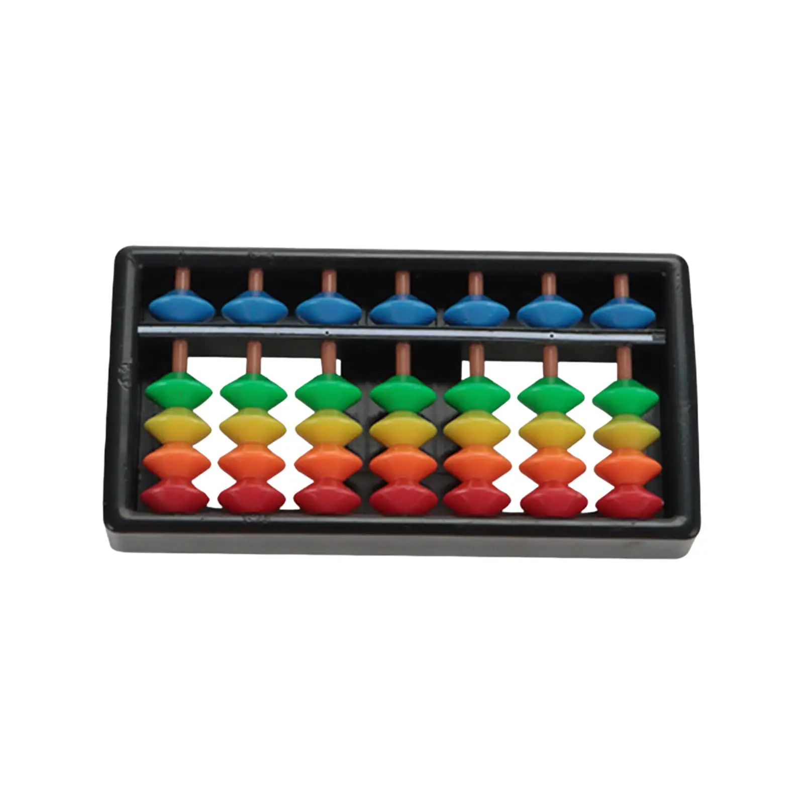 

Montessori Toy Colorful Abacus DIY Accessories Material Practical Skills Kid Activity Busy Board for Toddler Daycare Preschool