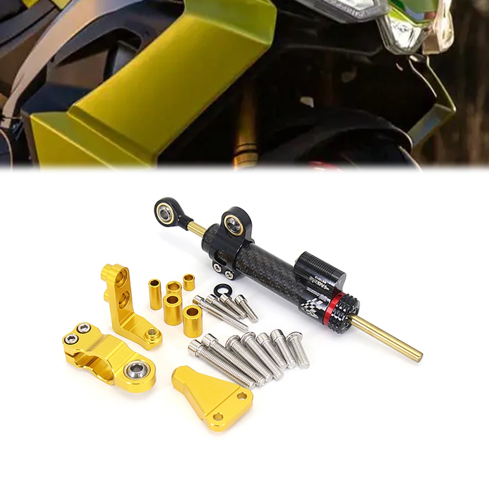 

For Aprilia RS660 RS 660 2021 2022 2023 New Motorcycle CNC Steering Stabilizer Damper bracket Mount Kit accessories