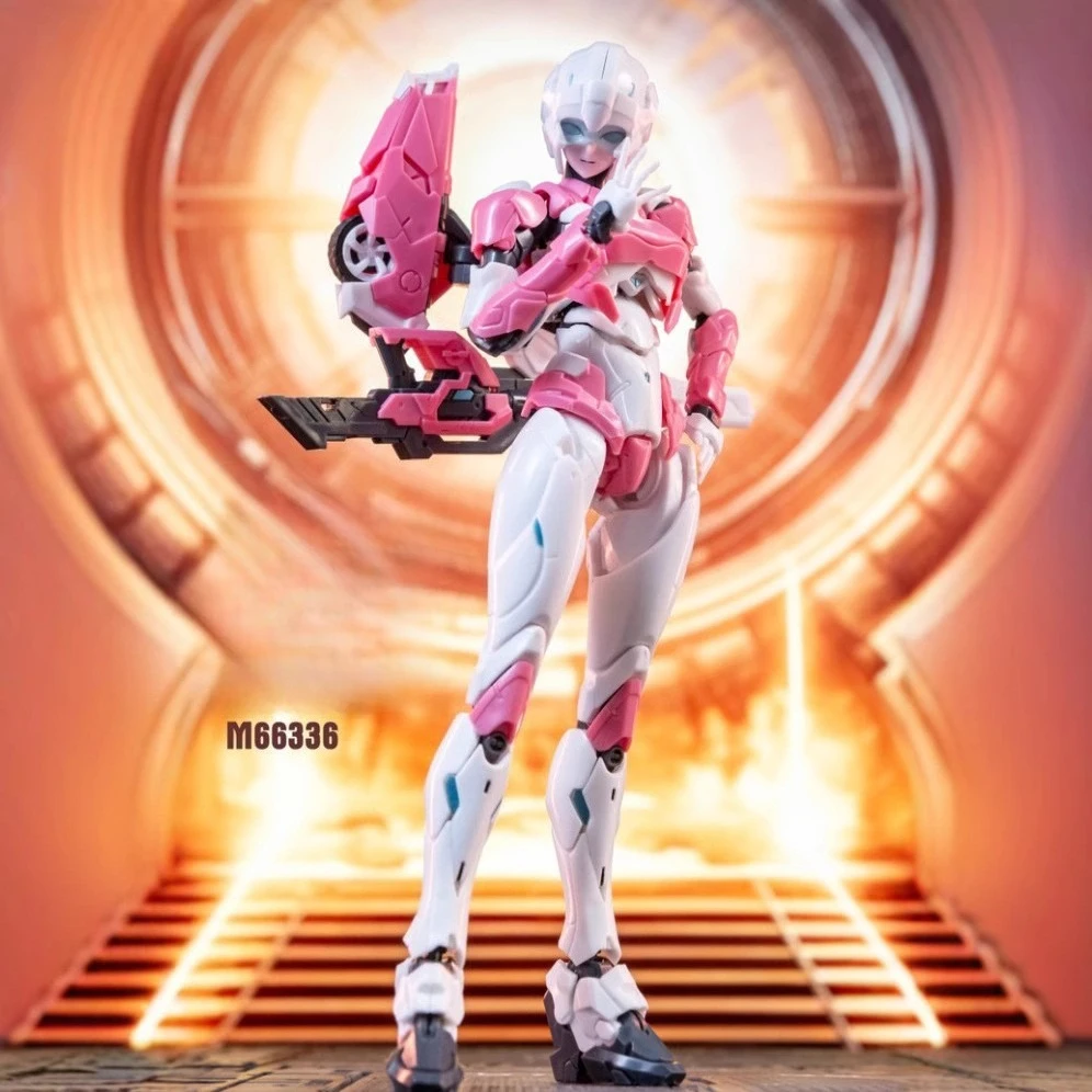 Robot transformateur Meili Infinity M66336, Meili Ashe Alsey, modèle Mecha Anime assemblé, Collection de figurines d'action, jouets cadeaux