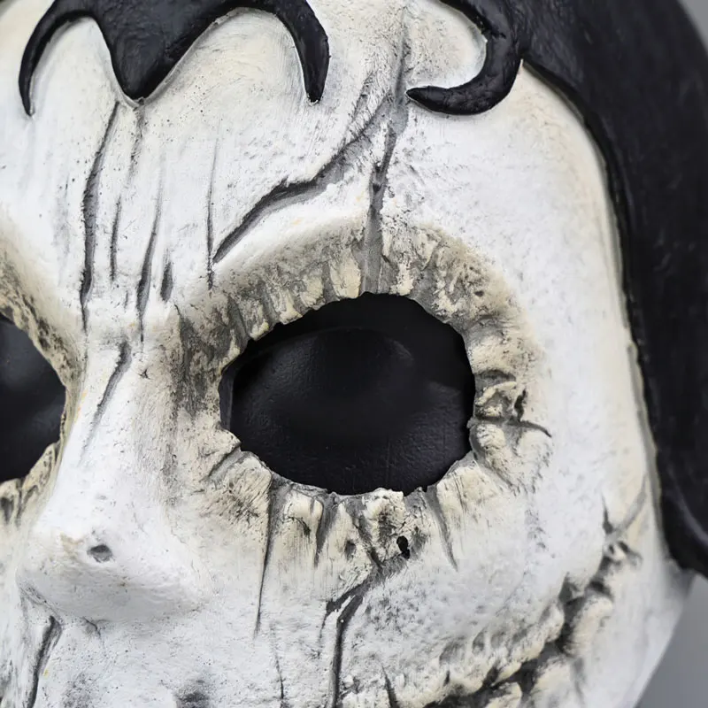 Máscara de Cosplay de TV Wednesday Agnes DeMille, casco de látex de terror para adultos, accesorio de fantasma aterrador para Halloween, actuación de mascarada