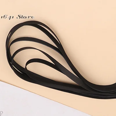 （NEW）1pc 5MM/4MM Cassette Tape Machine Drive Belt Rubber Turntable Transmission Strap Replacement Accessories Player Phono Tape