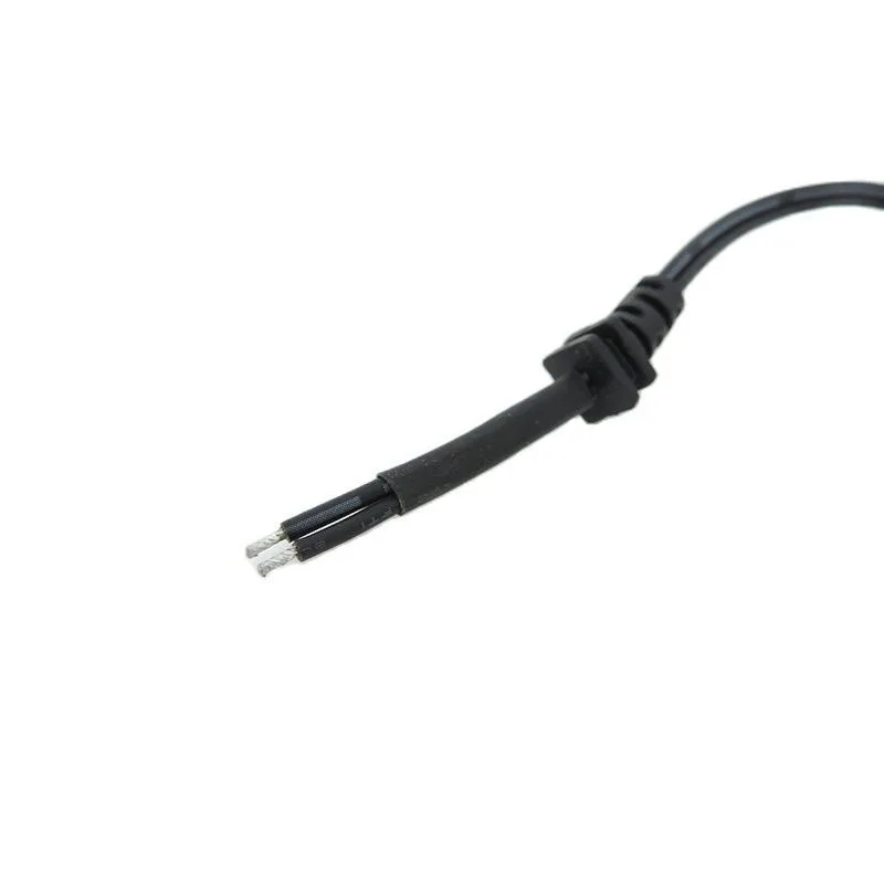 Cavo di alimentazione adattatore di alimentazione spina maschio cc cavo cc a 2pin uscita 5.5*2.1mm per caricatore per laptop telecamera cctv riparazione 150cm L1