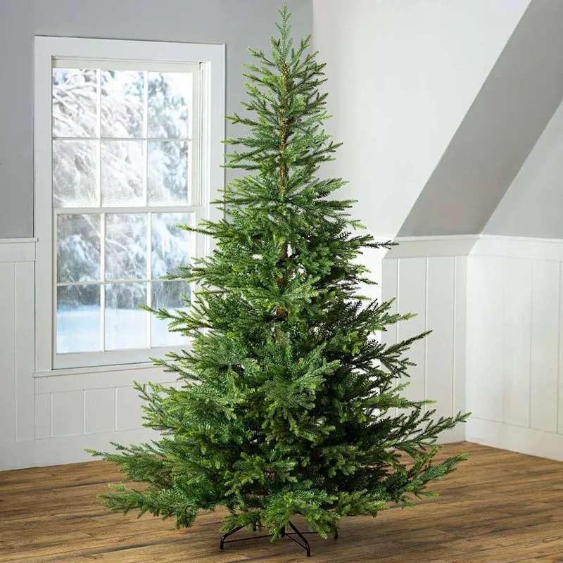 PE PVC Mixed Christmas Tree Luxury Window Flocking Snow Tree Encryption Christmas Tree Simulation Christmas Decoration