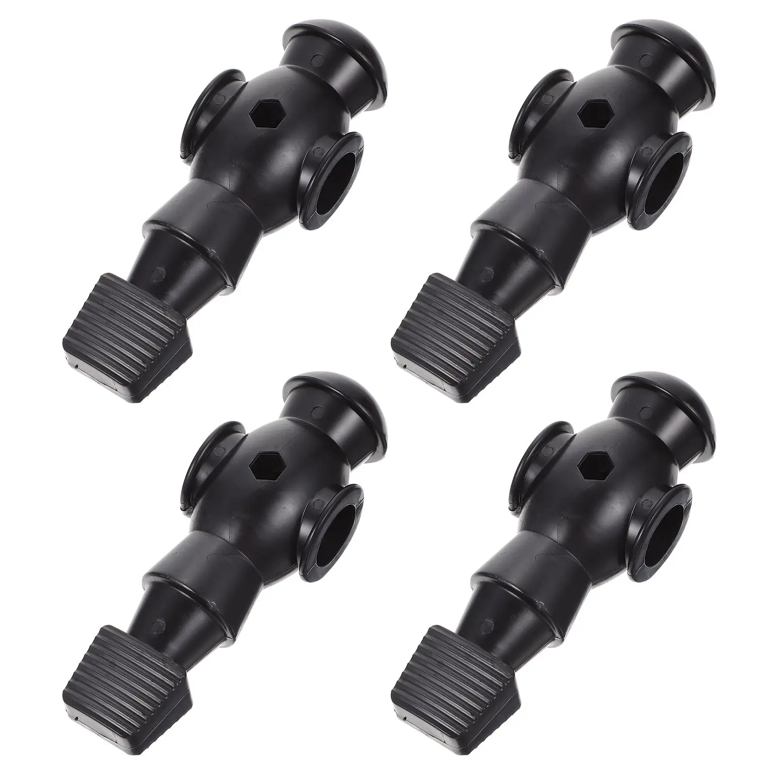 

4pcs Soccer Player Resin Replacement Figurine Table Football Accessories Gaming Desk Toy Practical Lightweight