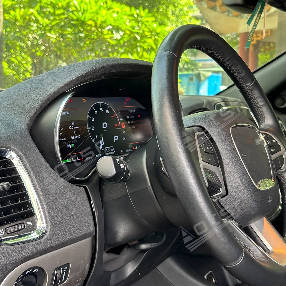 Digital Cluster Odometer Screen For Dodge Durango 2008-2021 LCD Multimedia Player Dashboard Instrument Panel Car Accessories