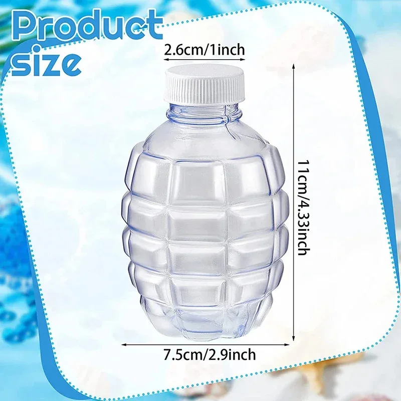 ملحقات حبة جل الماء زجاجة حبة جل الماء البلاستيكية هوبر الأناناس زجاجة مسدس لعبة زجاجة الذخيرة الرماية #6