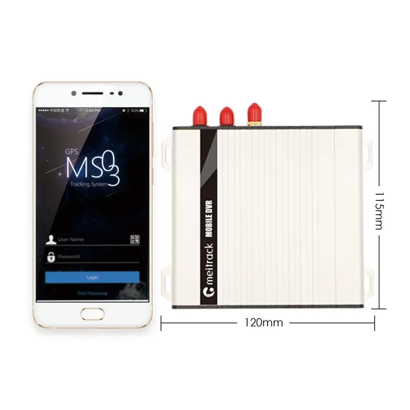 

Factory Wholesale Smallest H.265 1080P 2ch mobile dvr kit with gps 4g wifi