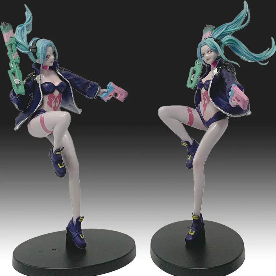 Anime Game Cyberpunk：Edgerunners 23cm Rebecca Action Figure Toys Christmas/Halloween Birthday Toy Gift