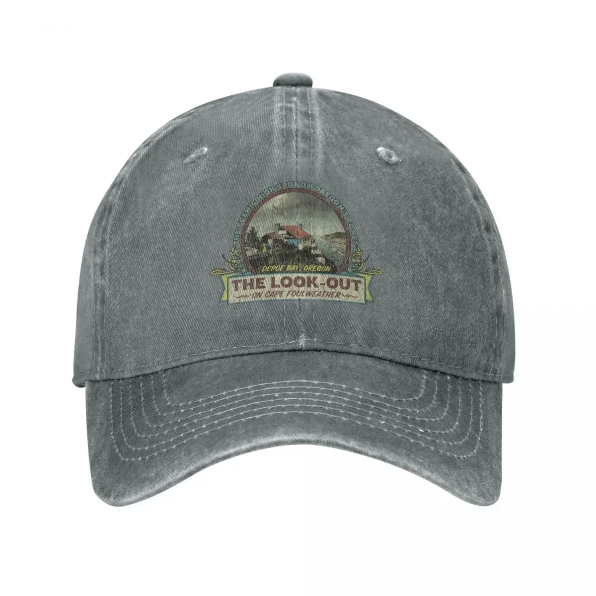 Look-Out on Cape Foulweather 1937 Baseball Cap Beach birthday Custom Cap For Women Men's