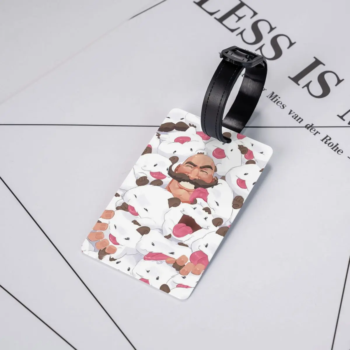 

Бирки для багажа Poros League Battle Game Legends, аксессуары для чемоданов, бирка для ручной клади, держатель для этикеток, идентификатор, имя, адрес