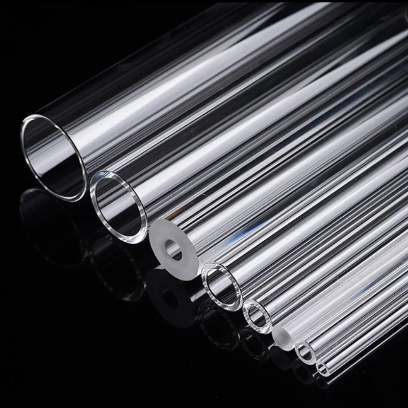 Quartz Glass Tube for Tube Furnace Scientific Research Transparent High-pressure High-temperature Resistant Corrosion-resistant