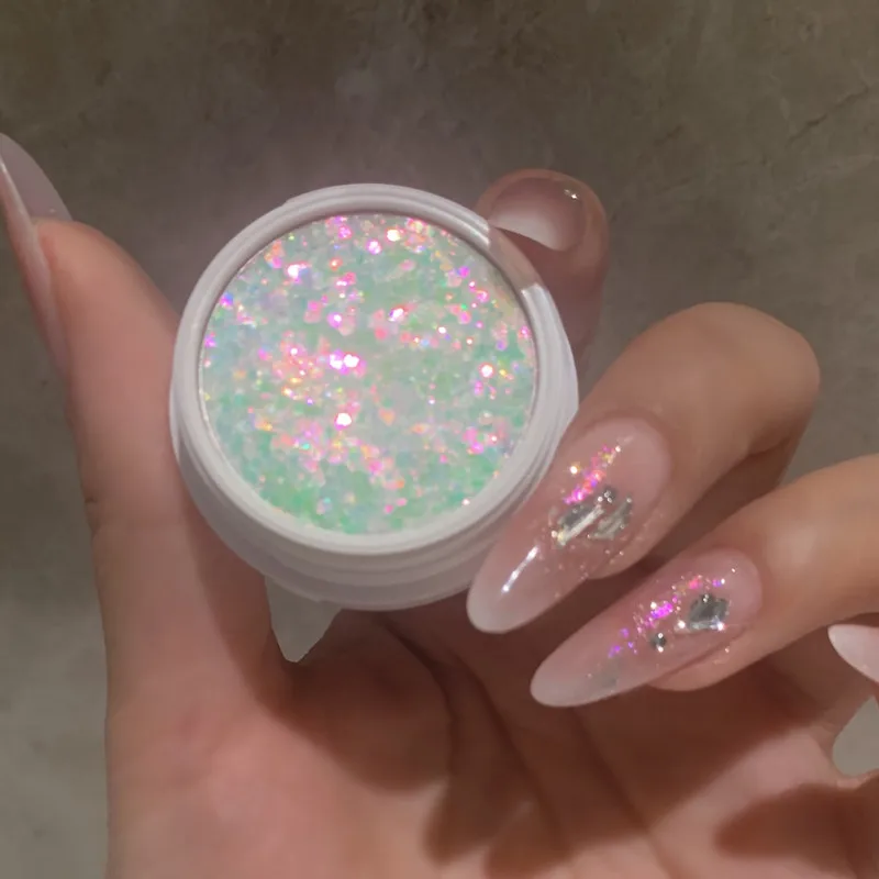 بريق لون واحد عينيه الماس كبير الترتر اللؤلؤ الترتر العين رفع هلام طويلة الأمد المبهر الرقص مرحلة ماكياج العين