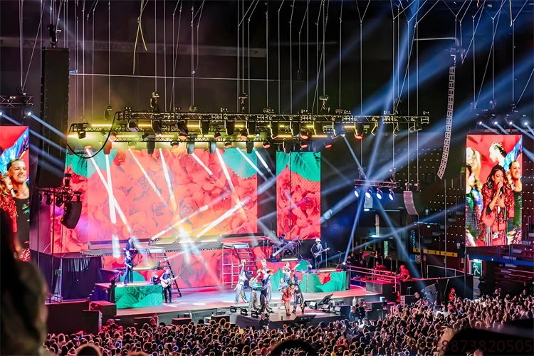 LED Professional Indoor Full Color P4.81  Display Screen Video Wall Advertising with Broadcast Control System Great Price