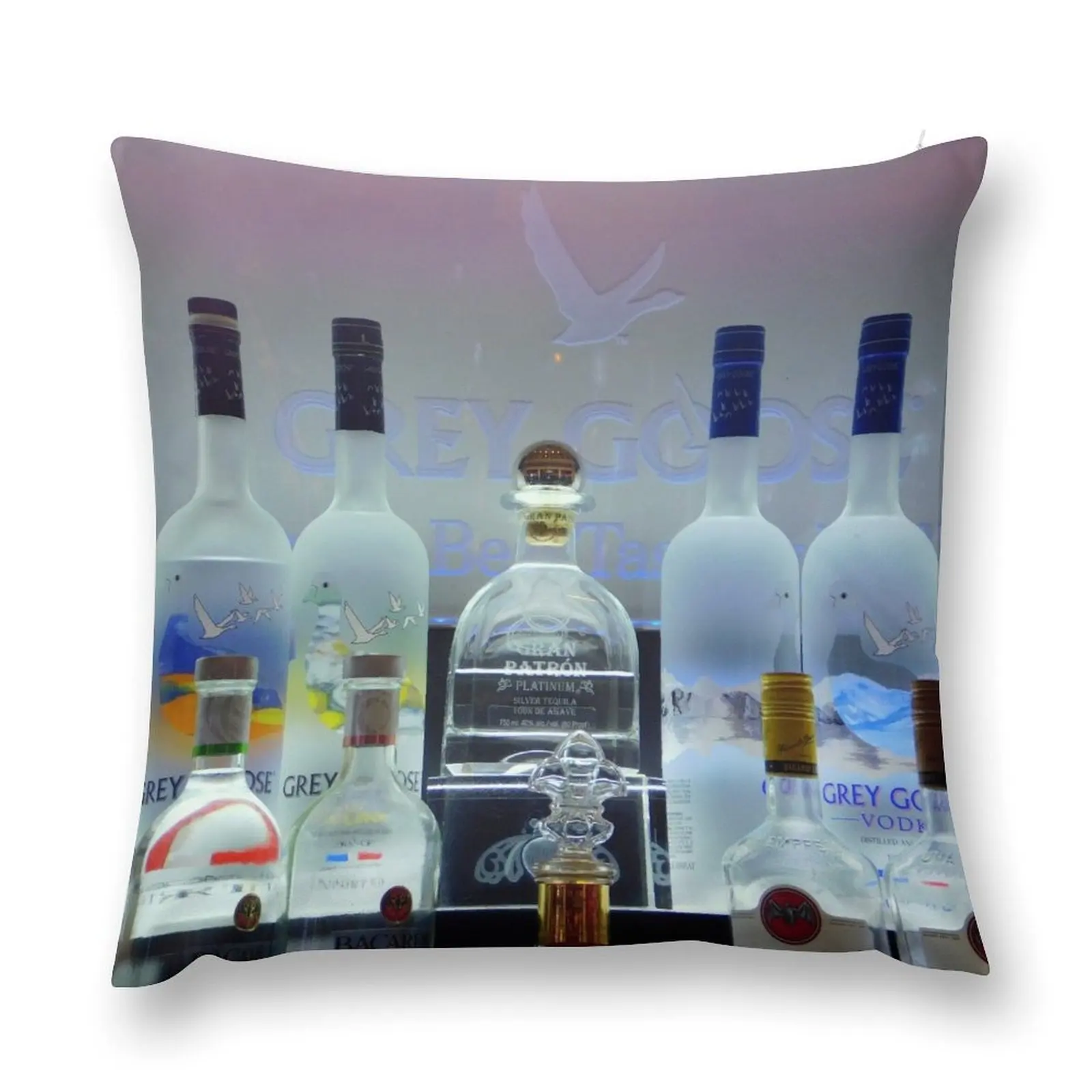 Grey Goose - in Atlantis Throw Pillow Couch Cushions Bed pillowcases pillow