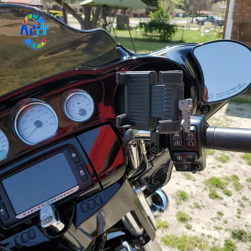 

A22F-для Honda Gold Wing GL1800 F6B DCT 2018-2024 мотоциклетный GPS-держатель для телефона навигационный кронштейн для крепления