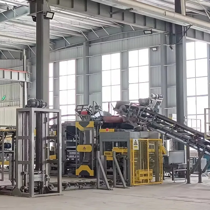 Automatic Hydraulic Brick Machine Concrete Block Manufacturing Equipment for Industrial Construction Projects