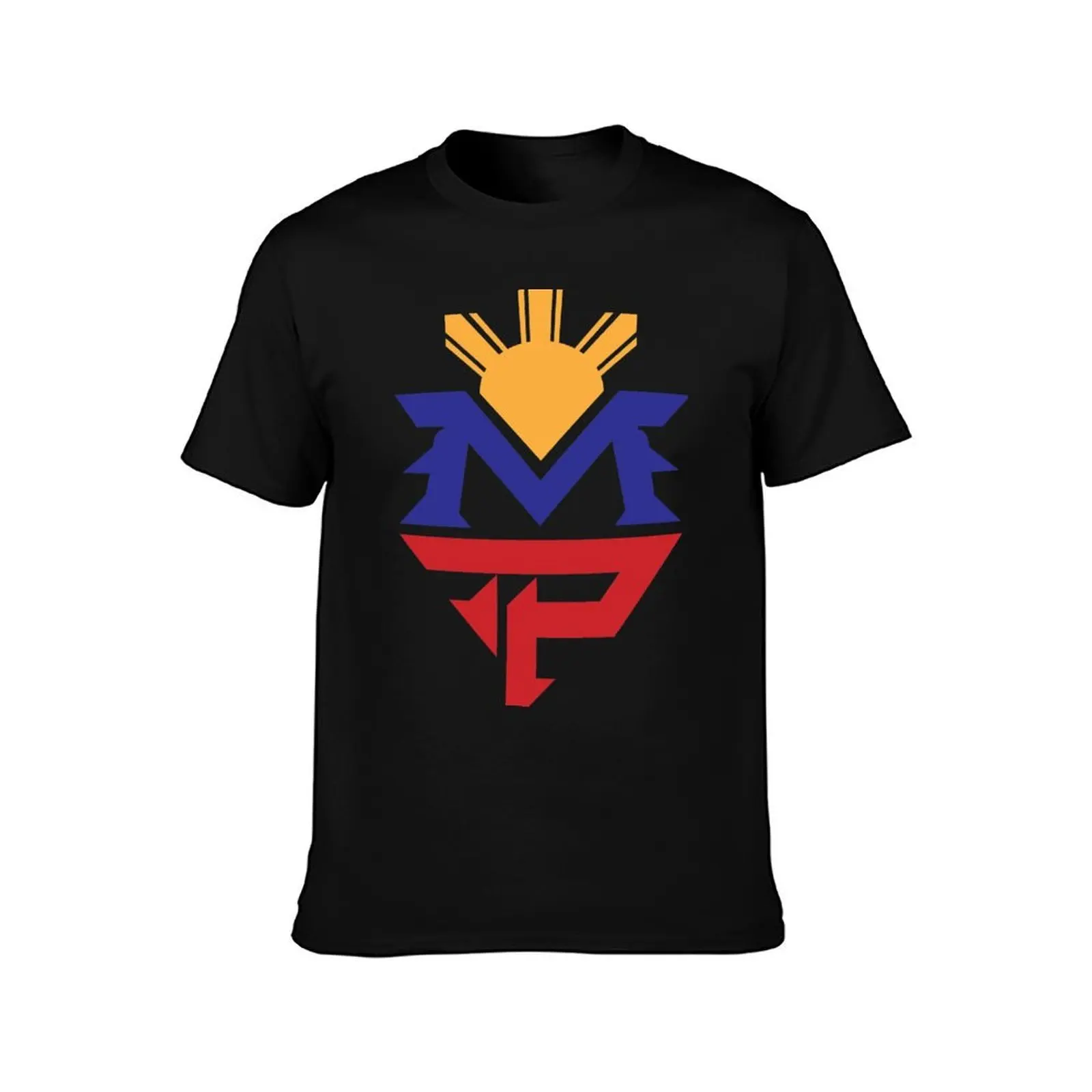 Manny MP Pacquiao Filipino Sun Flag T-Shirt Summer Casual Cotton Tee Oversized Streetwear Tops Vintage Graphic Print