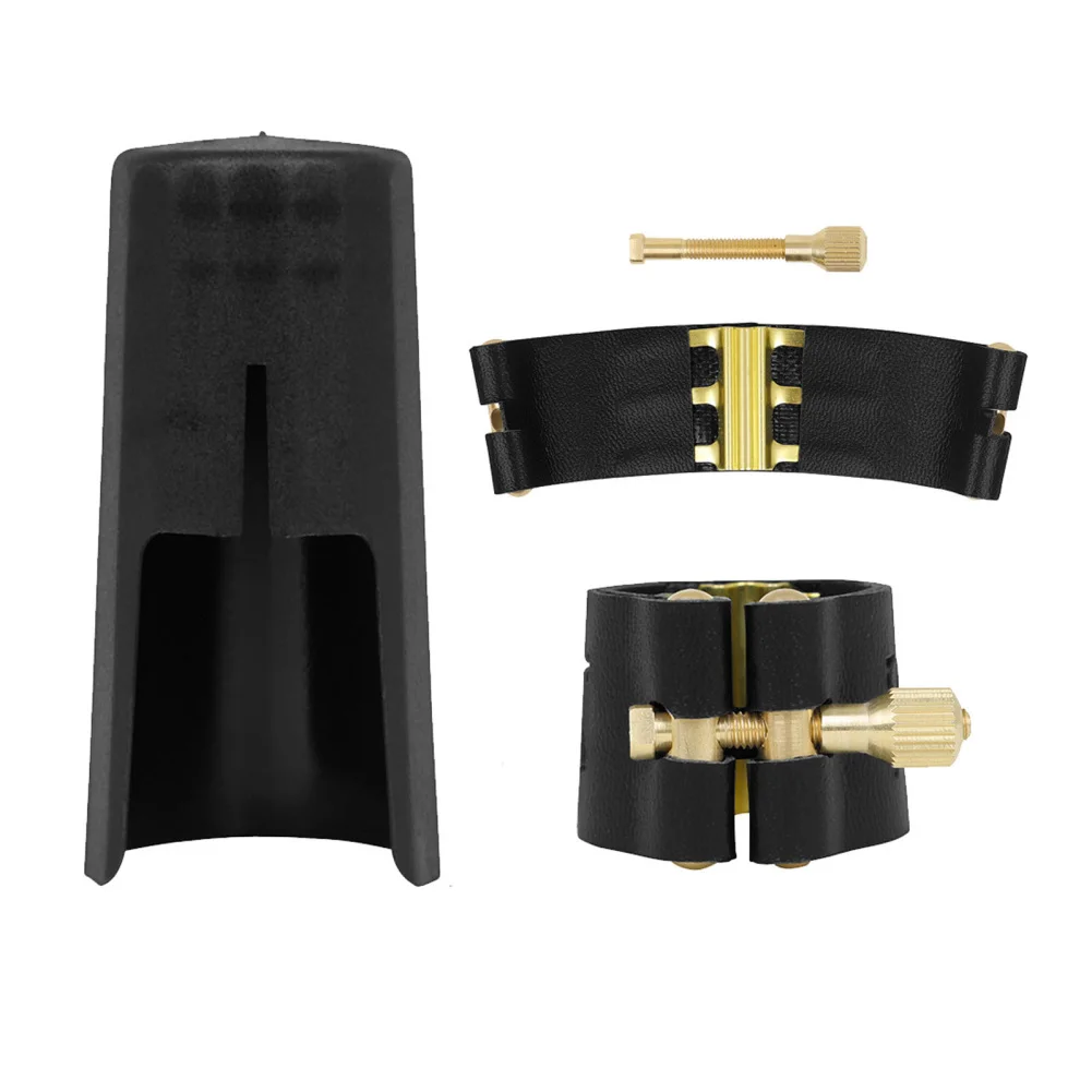 

Professional Clarinet Mouthpiece Cap Ligature Kit Cap Clip Fastener Wind Musical Instrument Accessories