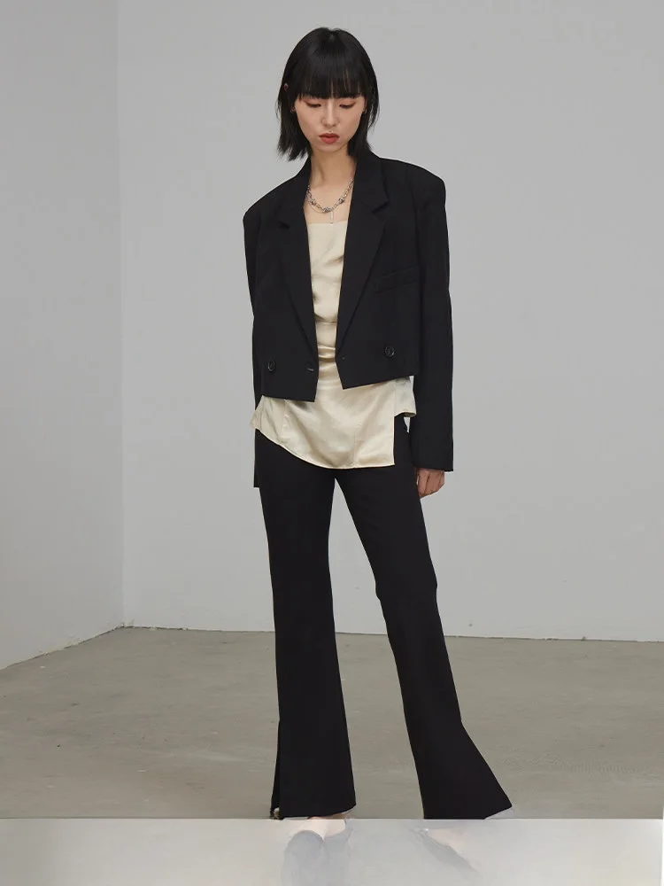 

XIMU STUDIOS Autumn Winter New Style Woolen Suit Jacket Women Fashionable Versatile Small Fragrance Style Top Commute Style S...