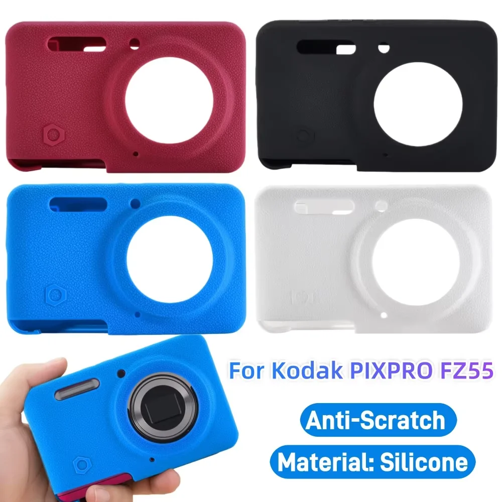 

Case for Kodak PIXPRO FZ55 Digital Camera Accessories Anti-Scratch Soft Silicone Protective Case Slim Fit Sleeve
