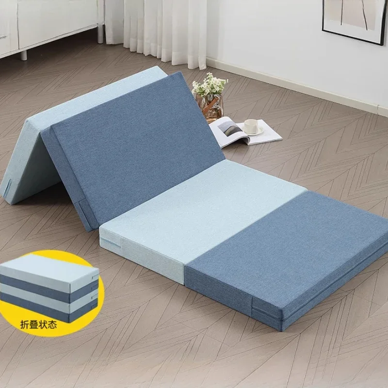 

Foldable Tatami Mats High-density Sponge Napping Mattress Removable Washable Floor Sleeping Mat Soft Lazy Tatami Yoga Mat