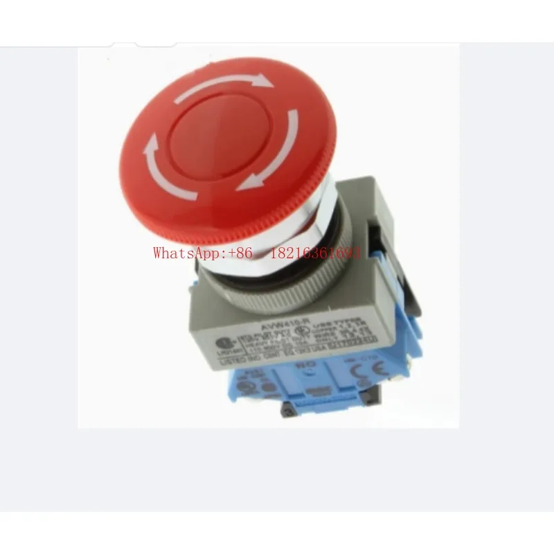 Limited Offer New Original AVW410R AVW401R AVW411R AVW420R 402Y 422R 22mm Emergency Stop Button Switch IP65