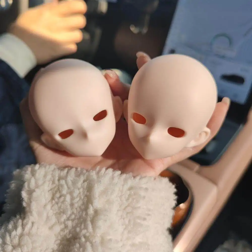 Isle 1/3 bjd doll head circumference 19cm without makeup used for Practice makeupfor 50cm doll body Twist cap s hook type girls