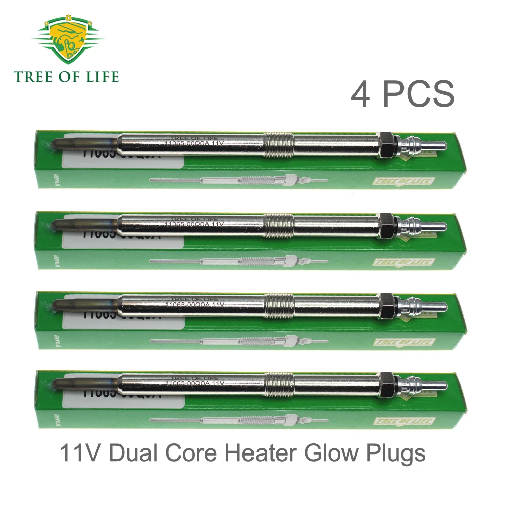4X Glow Plugs 11V F… - image