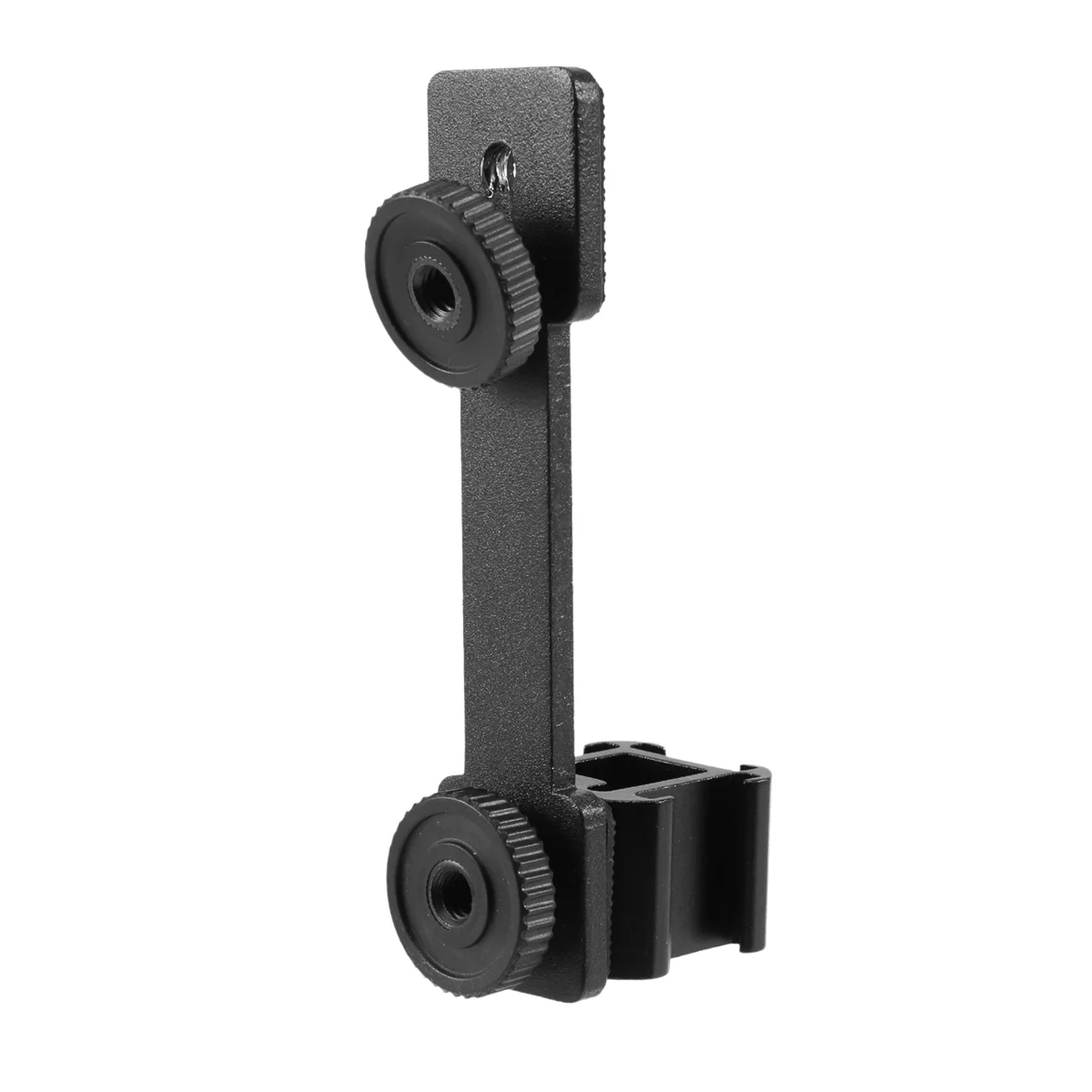 Universal Triplo Cold Shoe Mount, suporte de extensão, suporte adaptador para LED Video Light DSLR Phone Gimbal