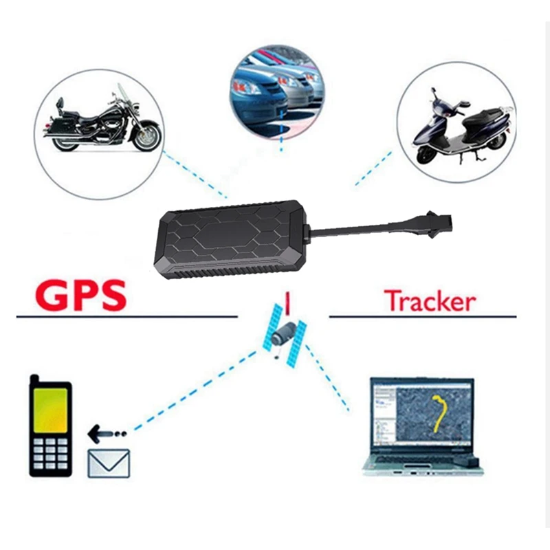 3X PG08 GPS rastreador de vehículos localizador en tiempo Real GSM motocicleta coche bicicleta herramienta antirrobo GSM 850/900/1800/1900Mhz