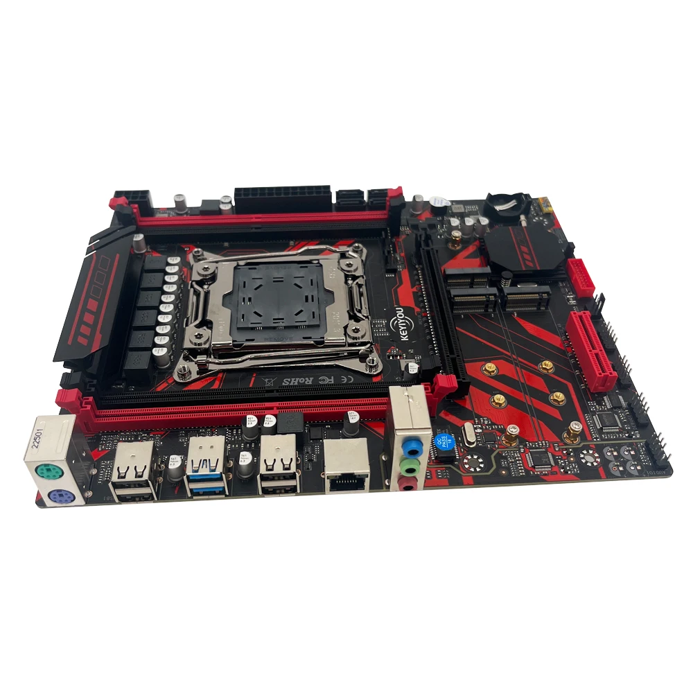 Keyiu-Motherboard Xeon Kit ، X99H629 ، dddr4 ، 64 جم ، ung MHz ، ECC ، REG Memory ، M.2 ، WiFi ، M.2 ، NVME ، E5 ، V4 CPU ، LGA-3