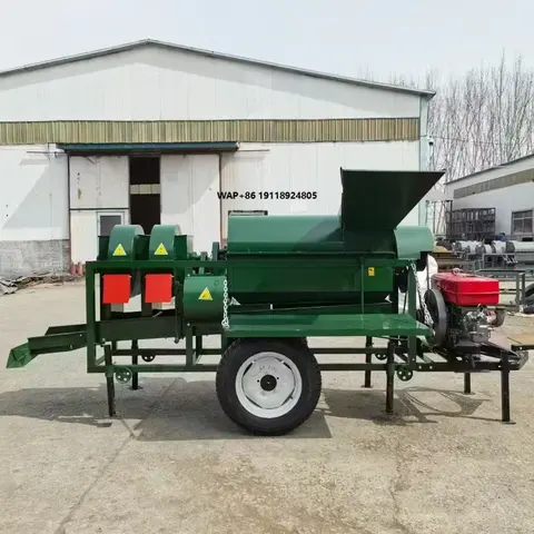 Beans Harvester and Threshing Machine Maize Sheller Big Size Motorized Maize Corn Thresher Machine
