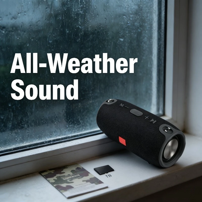 DE Outdoor 40W TWS Bluetooth Speaker 3600mah Rechargeable Waterproof