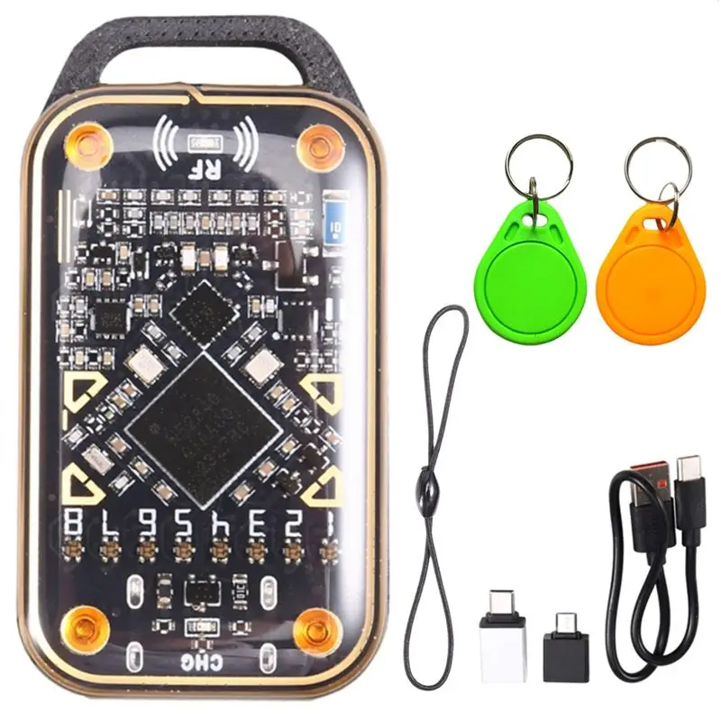 Upgrade Chameleon Ultra Smart Card Emulator+UID/CUID Keychain RFID Smart Chip Reader 125K 13.56M Card Duplicator-Y41A
