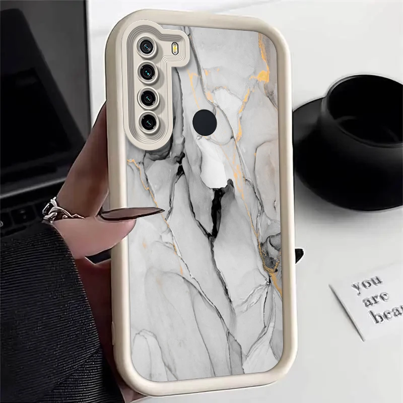 note8pro Marble Silicone Phone Case On For Xiaomi Redmi Note 8 7 9 Pro Max 9s redmi 9 9a 9c 9t note9 note7 Luxury Cover