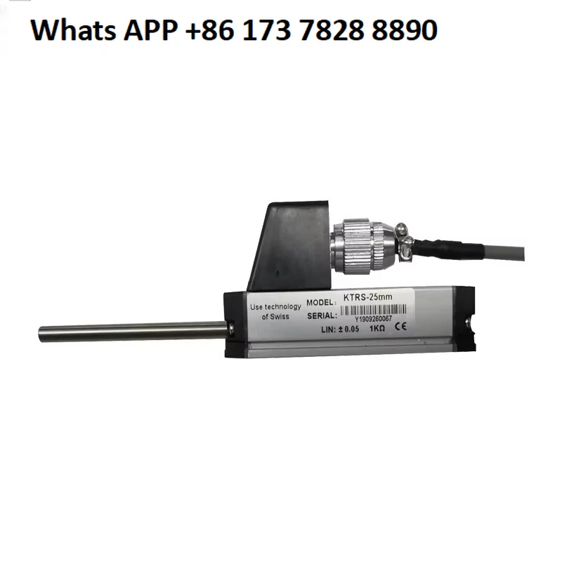 KTRS-50mm TR TRS 10v Linear Voltage Displacement Sensor Built-in Spring Self-Reset Displacement Sensor